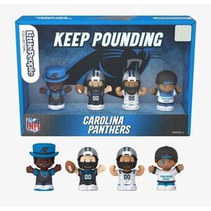 NFL Mattel Fisher Price Little People NFL Collector Carolina Panthers New in Box